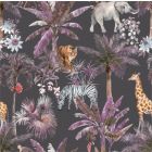 Decoración Leon Safari Morado Lila