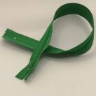 Cierre Sencillo Verde Bandera. 35 cm