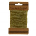 Cuerda de Papel Verde Olivo 2 mm