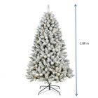 Arbolito de Navidad con Luz Led Parisina Verde con luces 1.80 m