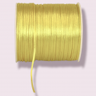 Cordón Cola de Rata Amarillo Canario 3 mm