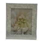 Portarretrato Decorativo Blanco Nacarado 8" x 10'' 243-WS(KC)