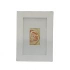 Portarretrato Decorativo Blanco 4" x 6'' 1559-W1