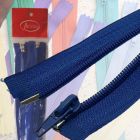 Paq. Cierre de Nylon Separable Azul Rey 70 cm