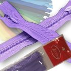 Paq. Cierre Invisible Lila 20 cm