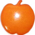 Botón Manzana Naranja #20