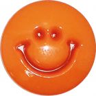 Botón Cara Feliz Naranja #24