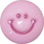 Botón Cara Feliz Rosa #24