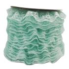 Encaje Valenciano Plisado #2 G165418 Agua 4.5 Cm