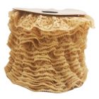 Encaje Valenciano Plisado #2 G165418 Beige 4.5 Cm