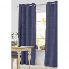 Cortina Decorativa Marbella II Arillos Aerin Azul