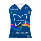 Colorante para telas Mariposa Cristales Azul de Azur No.632 de 32 g