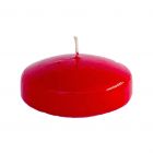 Vela Flotante Rojo Tipo Botón 7.8 X 3 cm