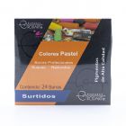 Juego pasteles suaves redondos c/24 Rodart No.13875