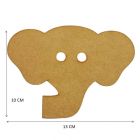 Figuras De Mdf Natural Elefante Ch