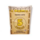 Foami liso tamaño carta Amarillo Mango