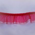 Organza Troquelada Margot Rojo