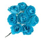 Rosa de Papel Grande Azul Mod.LMA1130