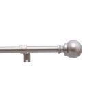 Cortinero Decorativo Panna Ball 19 mm 91 - 168 cm Plata