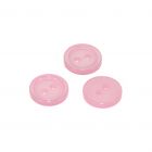 Botón Para Costura Y Manualidades Rosa Pastel #18 11 mm Mod.5019