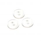 Botón Para Costura Y Manualidades Transparente #18 11 mm Mod.10022 Botón Para Costura Y Manualidades Transparente #18 11 mm Mod.10022