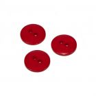 Botón Para Costura Y Manualidades Rojo #24 15 mm Mod.10022