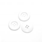 Botón Para Costura Y Manualidades Blanco #36 23 mm Mod.10225-36
