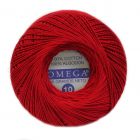Hilo Crochet #10 color Vino Caja de 12 pzs