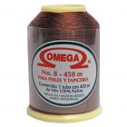 Hilo Nylon #8 color Moka Paquete de 12 pzs