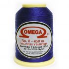 Hilo Nylon #8 color Azul Rey Intenso Paquete de 12 pzs