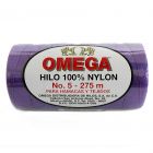 Hilo Nylon #5 color Morado Paquete de 6 pzs