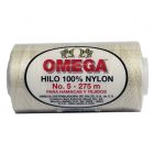 Hilo Nylon #5 color Manta Paquete de 6 pzs