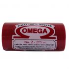 Hilo Nylon #2 color Rojo Paq. con 12 pzs