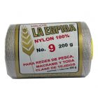 Hilo Nylon #9 color Gris Paquete de 4 pzs