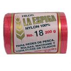 Hilo Nylon #18 color Rosa Mexicano Paquete de 4 pzs