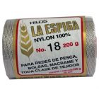 Hilo Nylon #18 color Gris Paquete de 4 pzs