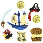 Botones Decorativos Piratas