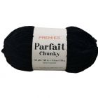 Estambre Parfait Chunky Negro Grueso #6 1150-10