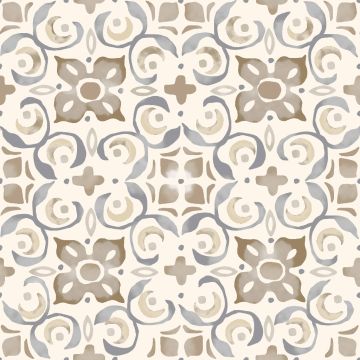 Acolchado Capitonado Zara Mosaico Café Beige