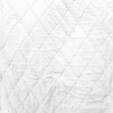 Acolchado Zara Liso Blanco