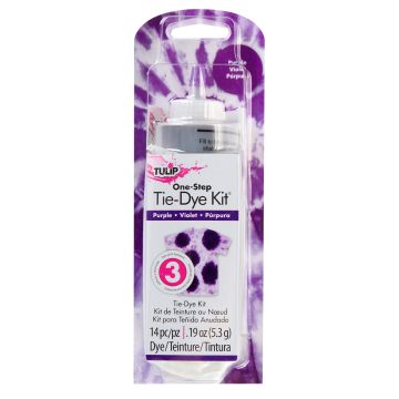 Kit para Tie-Dye teñido permanente Tulip Morado No.21545