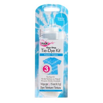 Kit para Tie-Dye teñido permanente Tulip Turquesa No.21548