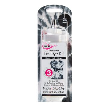 Kit para Tie-Dye teñido permanente Tulip Negro No.21764