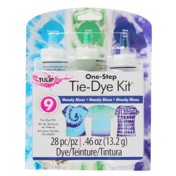 Kit de pintura Tie-dye Tulip Moody Blues No.31665