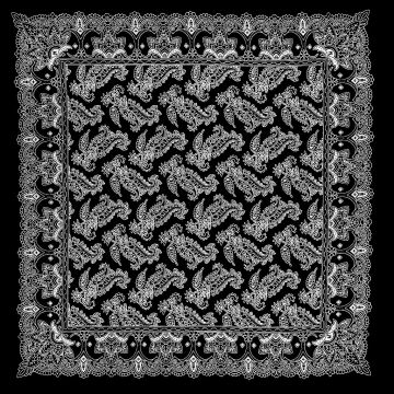 Paliacate Liso Negro