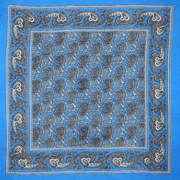 Paliacate Liso Azul Rey