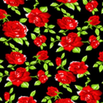 Roma Flor Grande Negro