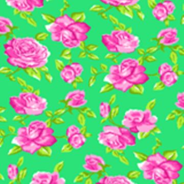 Roma Flor Grande Verde Menta