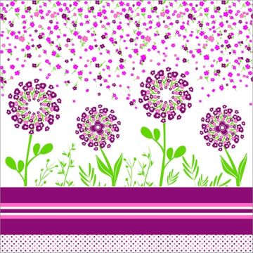 Jamaica Cenefas Flor Rehilete Rosa Fiusha