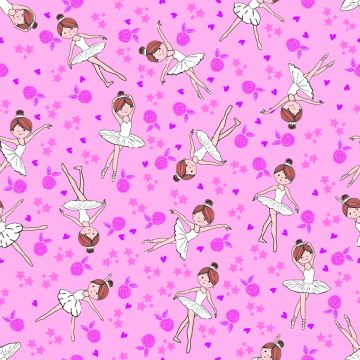 Jamaica Infantil Bailarinas Rosa Pastel